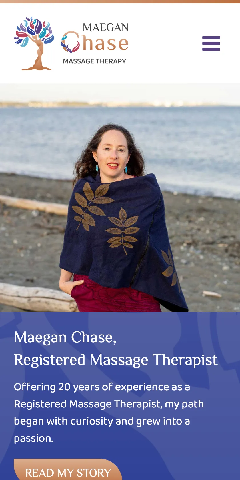 Chase Massage Therapy Mobile Website