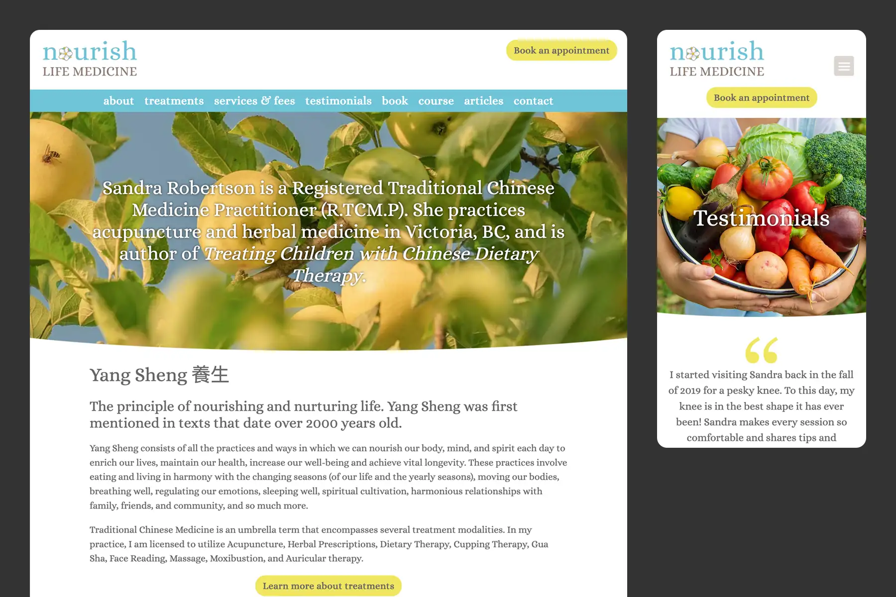 Nourish Life Medicine Website