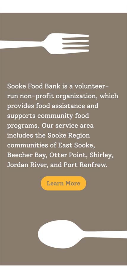 Sooke Food Bank Mobile Website Design